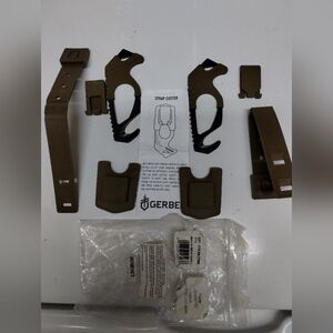 USGI Gerber Rescue Hook With Glass Breaker Strap Cutter